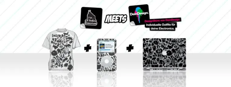 Streetwear trifft DesignSkins Bild: Streetwear trifft DesignSkins