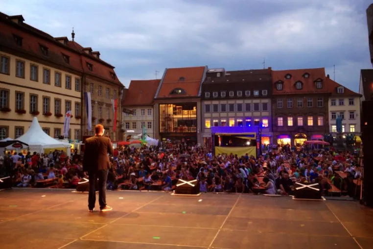 Matthias Rauch als Stargast beim internationalen Varietéfestival in Bamberg Bild: Matthias Rauch als Stargast beim internationalen Varietéfestival in Bamberg