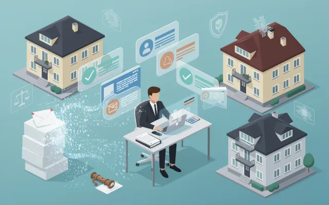 Bild: Digitaler Umlaufbeschluss im WEG: Wie Hausverwaltungen durch Textform statt Schriftform massiv Zeit sparen