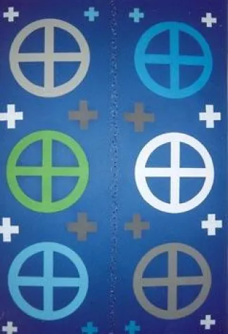 Bild: Sonderpräsentation "Altmann-Kreuze" im Alamannenmuseum Ellwangen - Bilder und Symbolkreuze von Karl F. Altmann