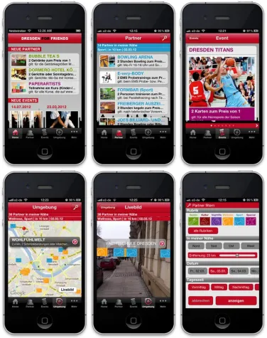 Bild: Dresden For Friends macht mobil – App-Entwickler Haase & Martin realisieren iPhone App