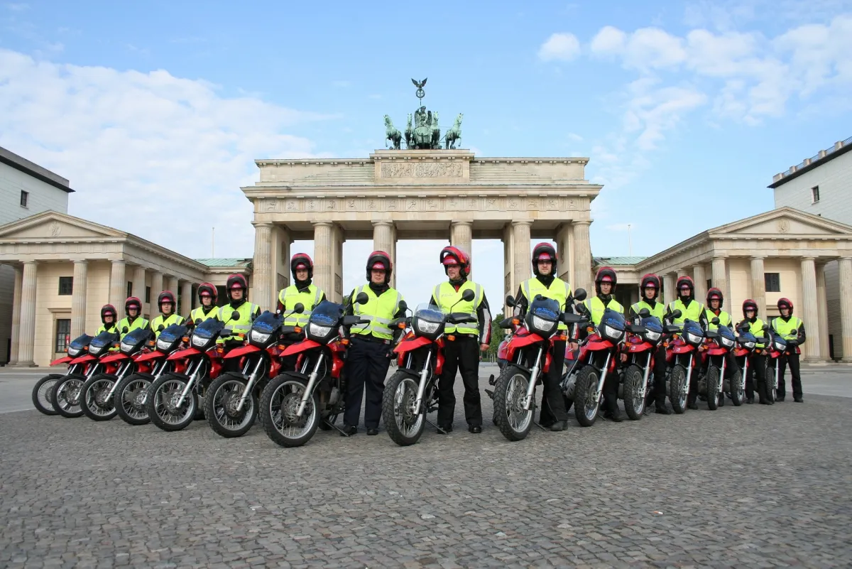Bike Security der All Service Sicherheitsdienste GmbH - 20-jähriges Jubiläum Berlin (© © All Service Sicherheitsdienste GmbH)
