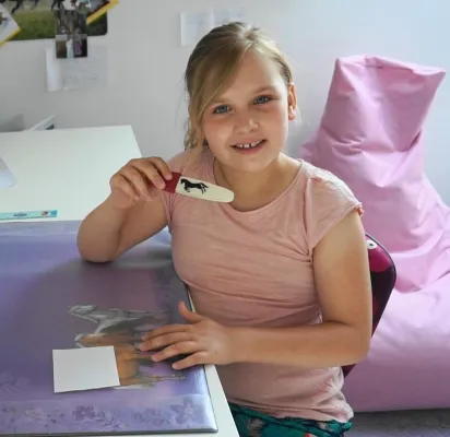 Bild: Ein Kugelschreiber für den Komposter