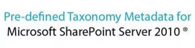Bild: SharePoint 2010 – Schneller Start ins Wissensmanagement mit sofort einsatzbereiten Taxonomien