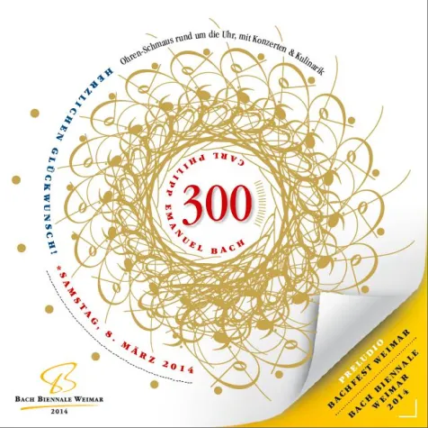 8. März 2014: Bach – ein rauschendes Fest Bild: 8. März 2014: Bach – ein rauschendes Fest