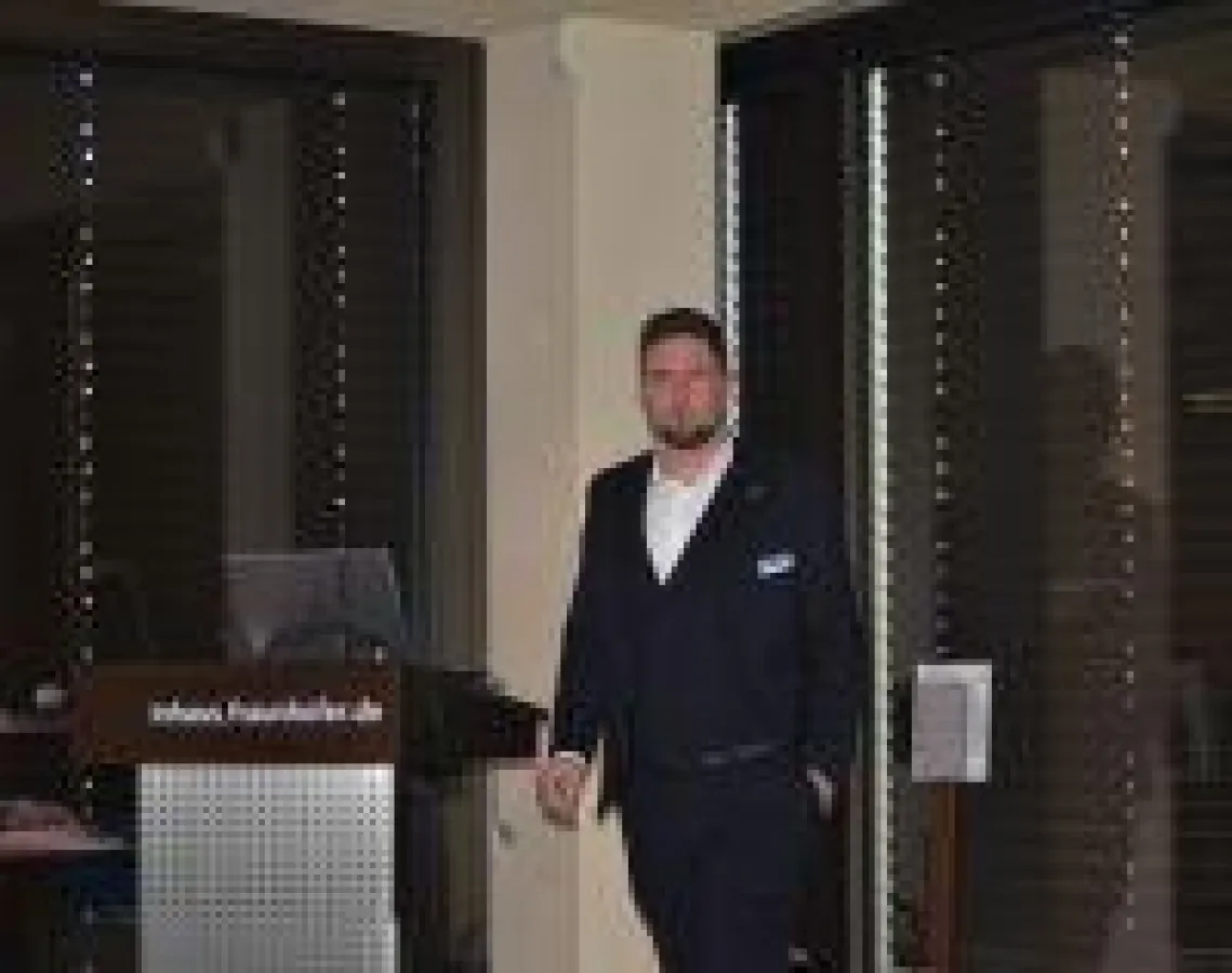 Proceram-GF Christoph Dworatzyk wurde unlängst zum Senator der Wirtschaft ernannt. Sein Fachvortrag: Aerogel-Dämmputze ©PROCERAM