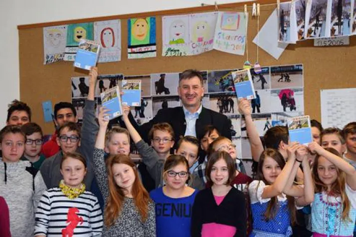 Bild: Film ab – Schüler auf den Spuren der Milch