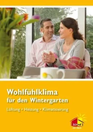 Bild: Prospekt informiert Endkunden über richtiges Klima im Wintergarten