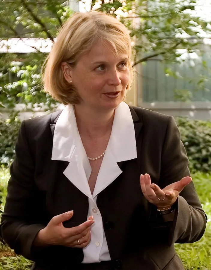 Referentin Anja Bendixen-Danowski im Gespräch