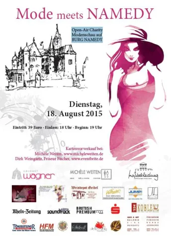Bild: Mode meets Namedy - Open-Air Charity Gala auf der Burg