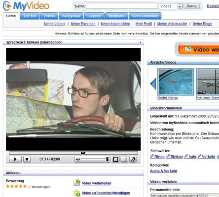 Bild: Neues Flashbox Video - Sprachkurs: Blinken (International)