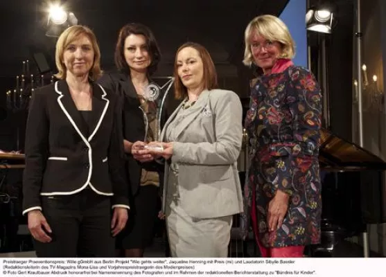 Bild: Die Wille gGmbH erhält Präventionspreis 2012 der Stiftung Bündnis für Kinder