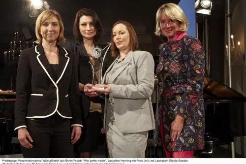 Bild: Die Wille gGmbH erhält Präventionspreis 2012 der Stiftung Bündnis für Kinder