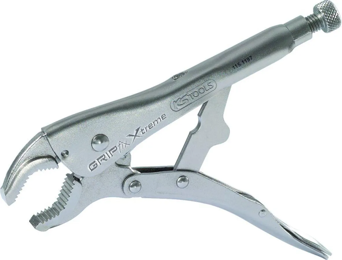 Sicher greifen mit der Gripzange Grifpfix Xtreme. Foto: KS Tools