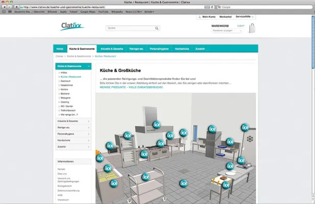 Bild: Clatixx – Das neue Konzept für Küchenhygiene