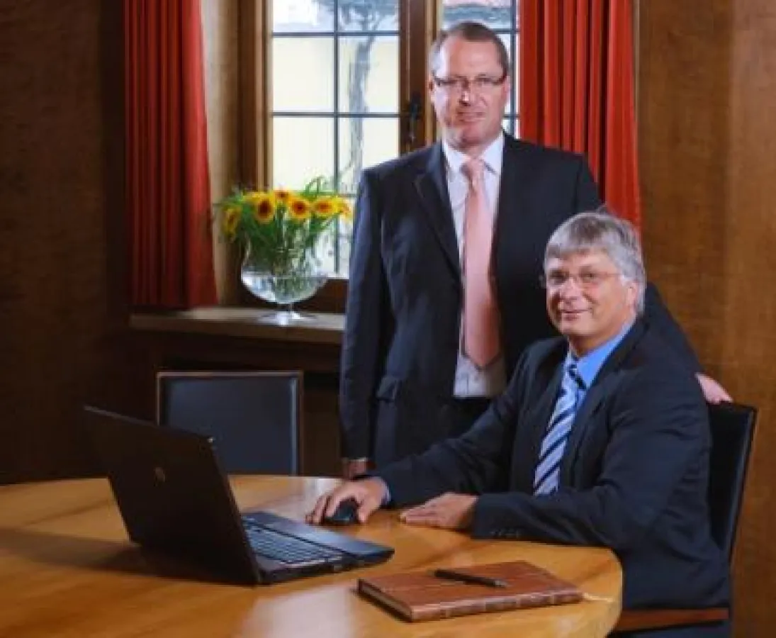 Andreas Glogger und Karl-Heinz Rogg