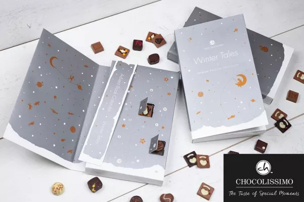 Süßer Genuss zur Weihnachtszeit: Adventskalender von CHOCOLISSIMO Bild: Süßer Genuss zur Weihnachtszeit: Adventskalender von CHOCOLISSIMO