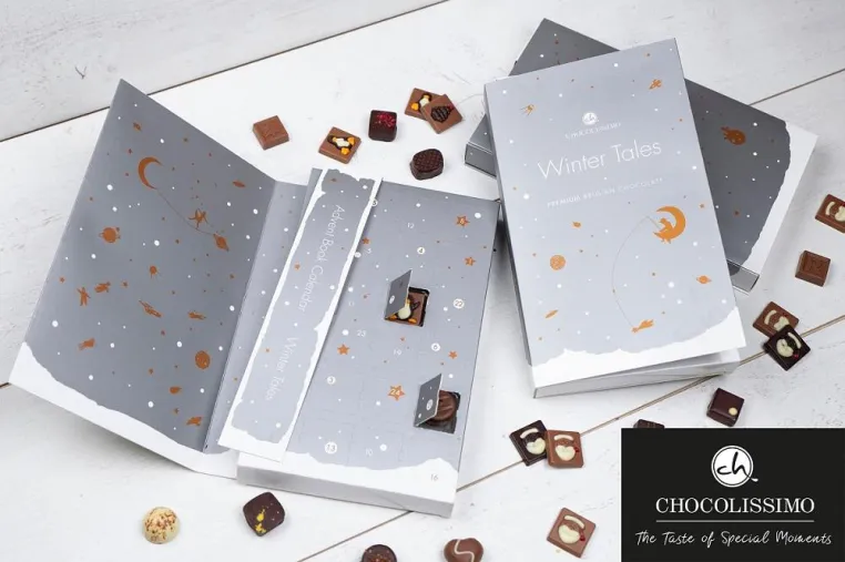 Bild: Süßer Genuss zur Weihnachtszeit: Adventskalender von CHOCOLISSIMO