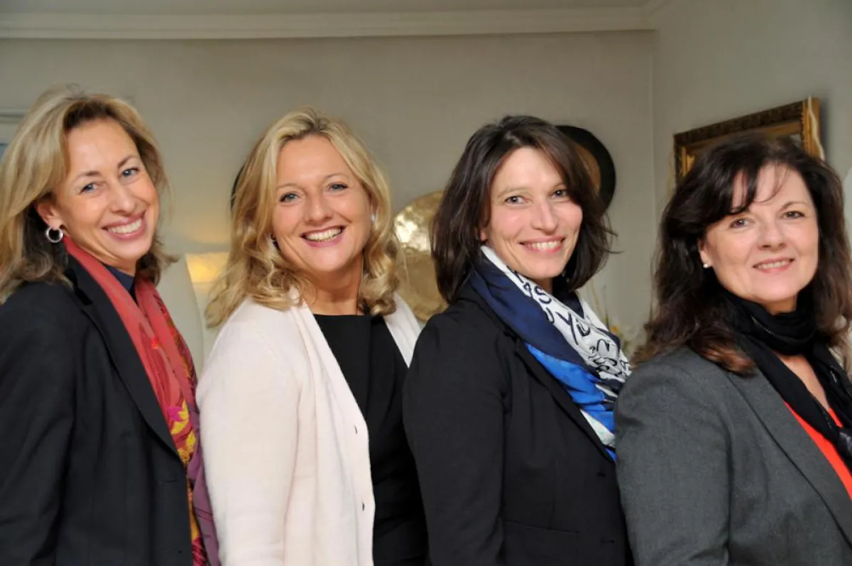 Die Mentorinnen (v.l.): Ilka Hars, Ina Gleich, Anita Huber, Hannelore Lackner