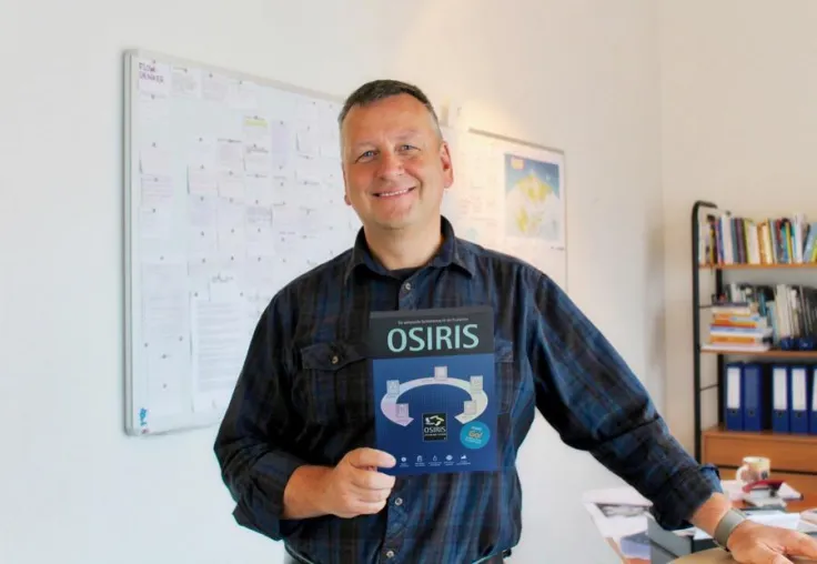Bild: Karl-Heinz von Lackum gestaltet Markenrelaunch für OSIRIS
