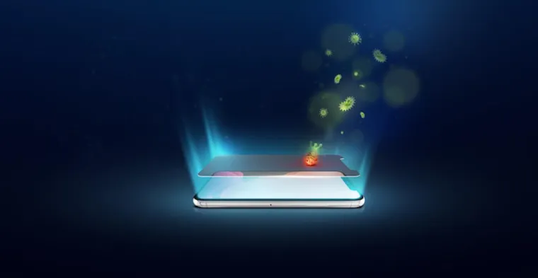 Bild: InvisibleShield Glass Elite VisionGuard+: Gibt Bakterien auf Smartphone-Displays keine Chance