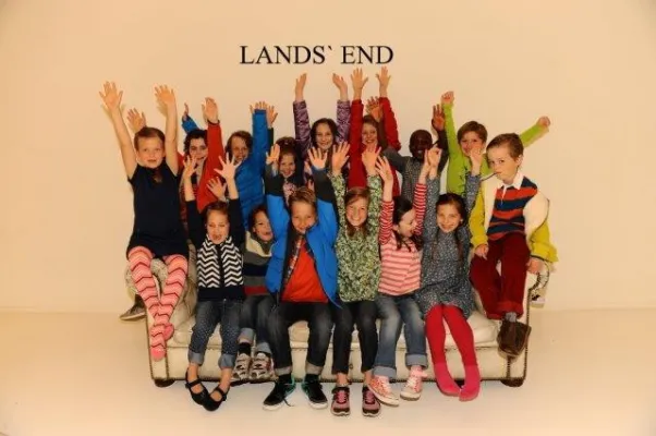 Bild: Die Lands´ End-Kindermodenschauen gehen in die zweite Runde
