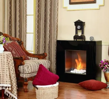 Sicherheit plus romantisches Kaminfeuer-Knistern: Gebrauchsmuster geschützter Bio-Ethanol Kamin mit Soundeffekt Bild: Sicherheit plus romantisches Kaminfeuer-Knistern: Gebrauchsmuster geschützter Bio-Ethanol Kamin mit Soundeffekt