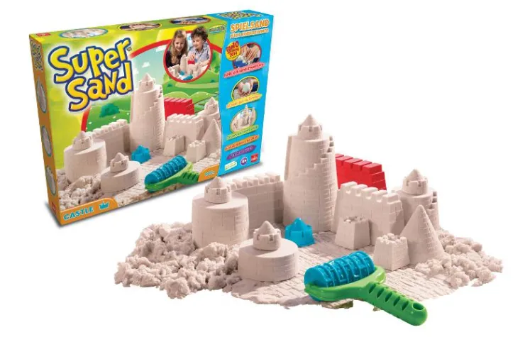 Bild: Sandburgen bauen im Kinderzimmer