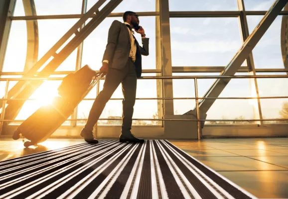 Bild: Eingangsmatte mit dem gewissen XTRA