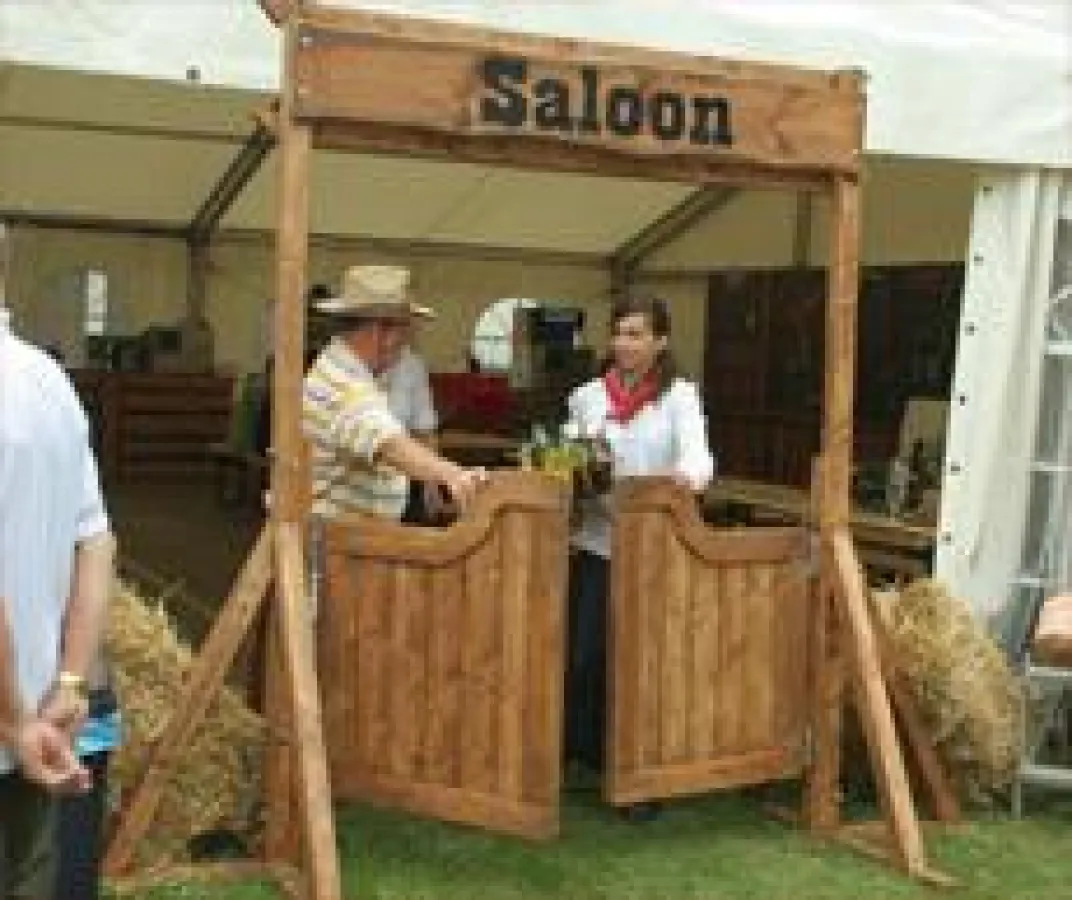 Westernparty mit Equipment von Fun-Promotion