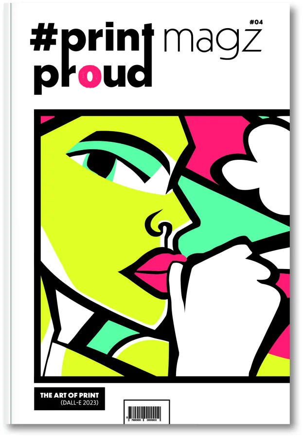 Die neue Ausgabe #printproudmagz No. 4  (© MS BRuno)