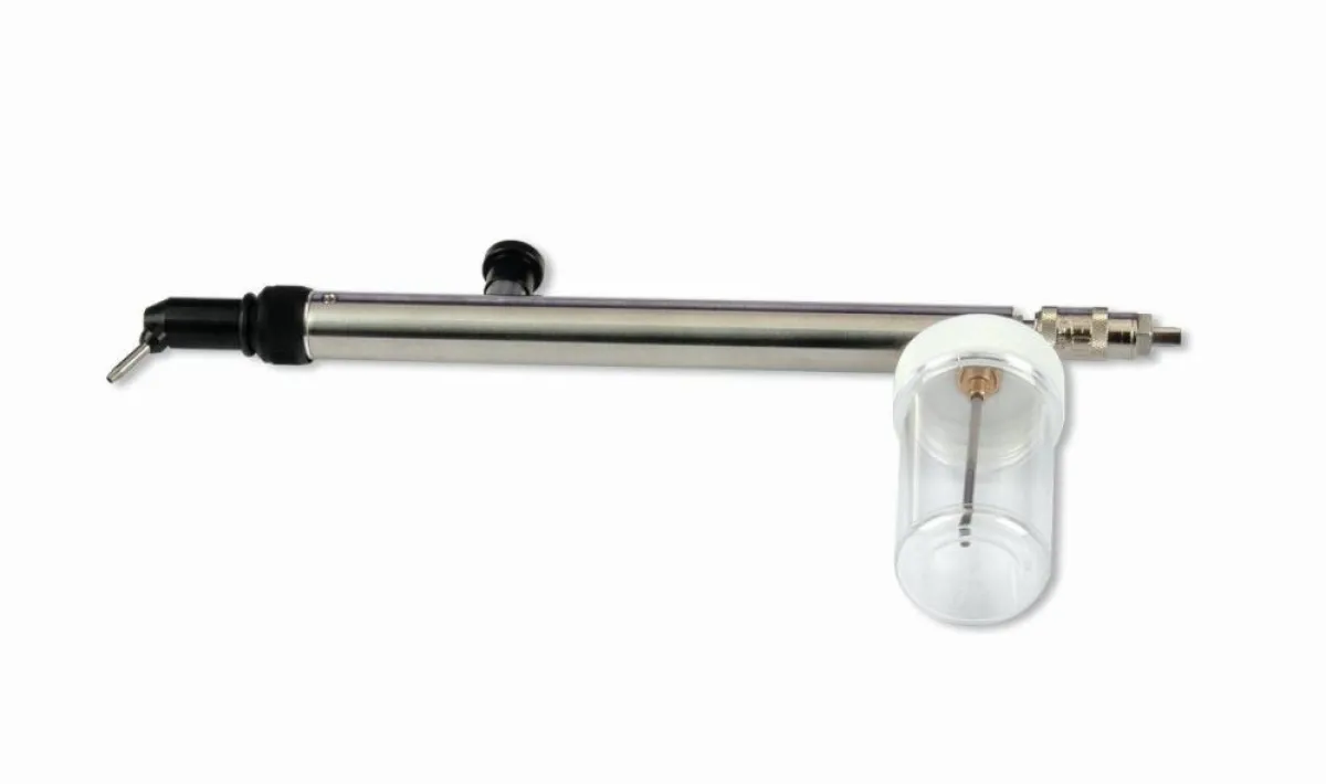 Handliches Sandstrahlgerät. Der Airsonic Mini Sandblaster.