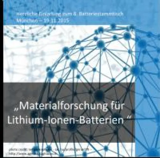 'Neue Materialien für Lithiumionenbatterien: Welches Potential steckt in der Materialforschung?' Bild: 'Neue Materialien für Lithiumionenbatterien: Welches Potential steckt in der Materialforschung?'