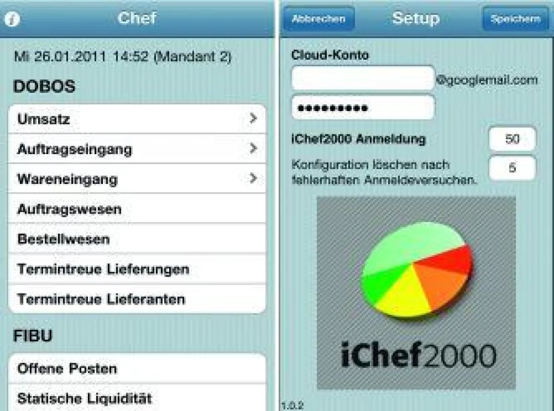 Mit iChef behalten Geschäftsführer mittelständischer Fertigungsbetriebe auch unterwegs immer den Überblick