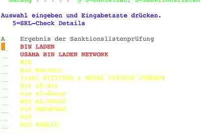 Bild: OpenSource Sanktionslisten