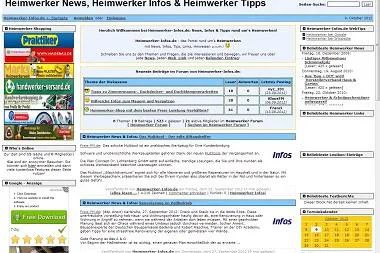 Bild: Heimwerker-Infos.de neu mit Heimwerker-Forum