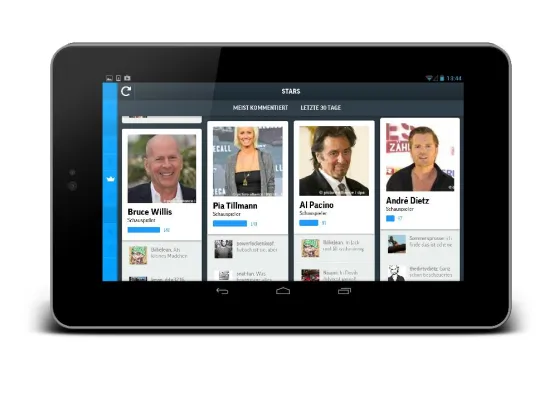 Bild: ZAPITANO jetzt auch als Android Pad App