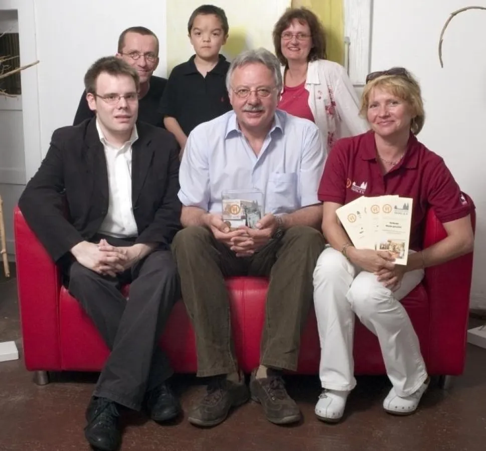 Gelnhäuser Tafel zu Besuch im Ateilier Kassühlke