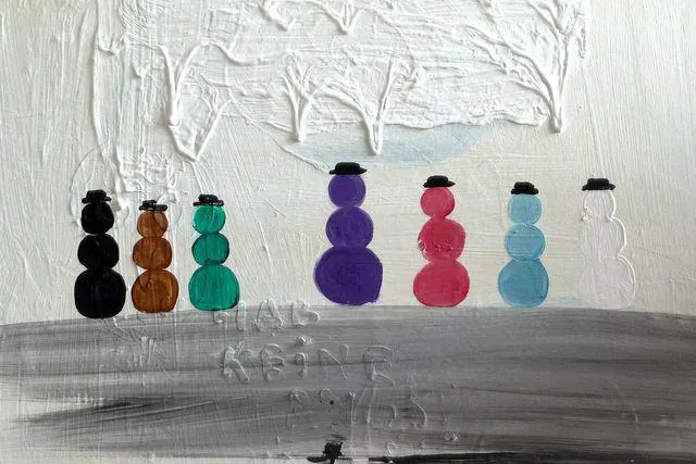 Bild: Osmar Osten: Mr. Snowman taucht auf