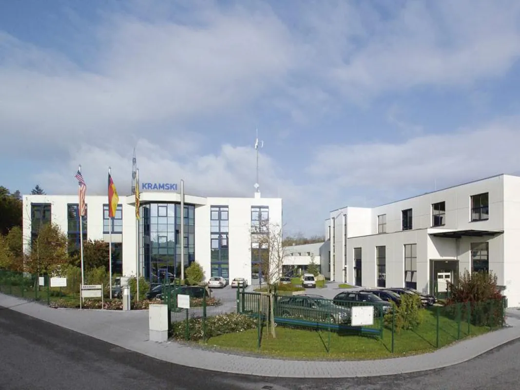 Das Kramski GmbH Gebäude in Pforzheim.
