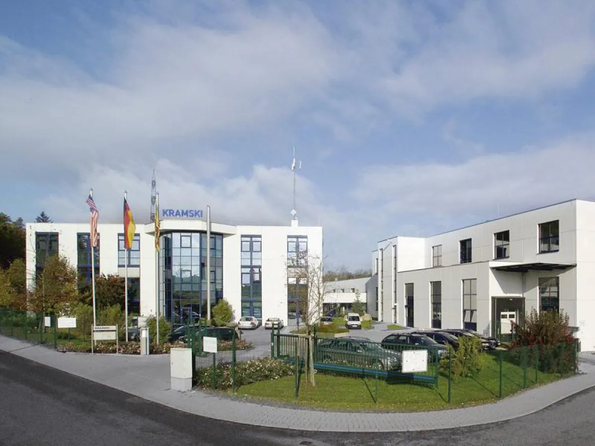 Das Kramski GmbH Gebäude in Pforzheim.
