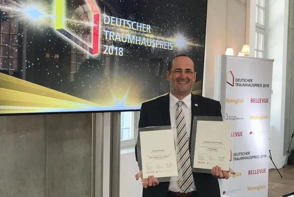 Bild: Zweimal Silber für RENSCH-HAUS beim Deutschen Traumhauspreis 2018