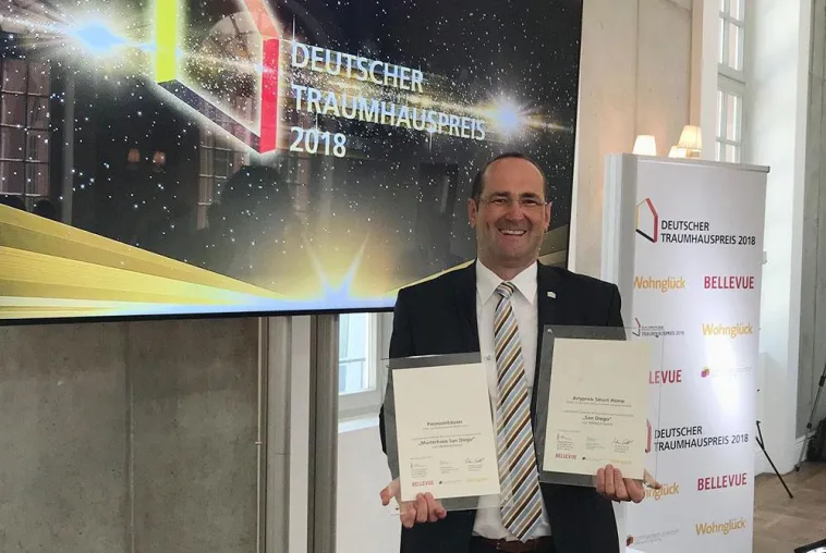 Bild: Zweimal Silber für RENSCH-HAUS beim Deutschen Traumhauspreis 2018