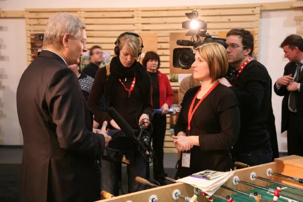 Bild: Mit ZUKUNFT HOLZ mehrere Zielgruppen gleichzeitig erreicht