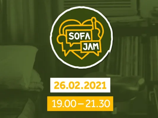 Bild: SOFA JAM - Wohnzimmerspendenkonzert am Fr.. 26.02.2021