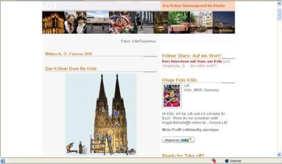 Das Kölner Internetportal für Kinder
