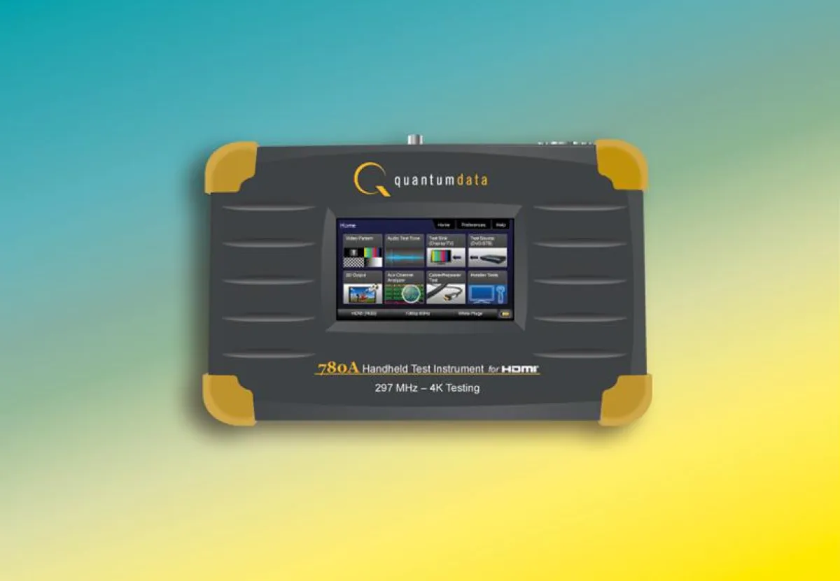 Portabler Video Analyzer mit HDCP2.2