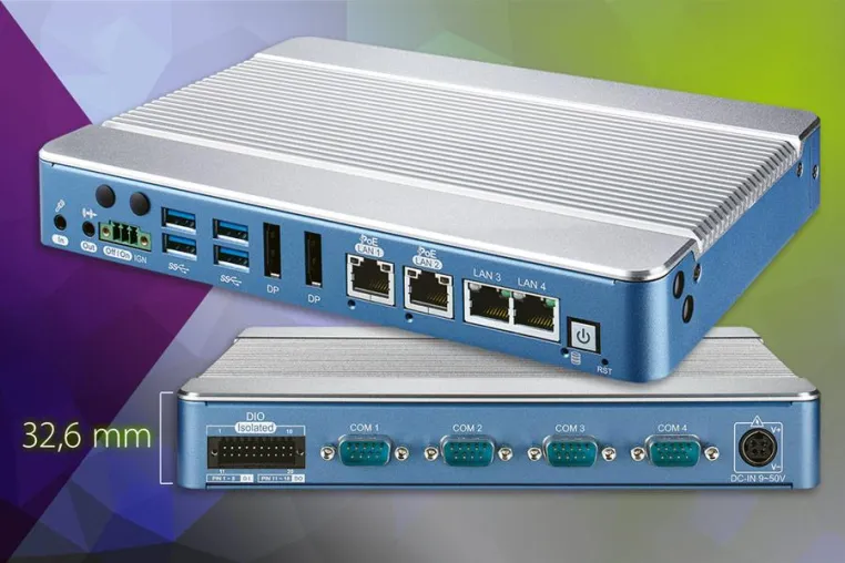 Robustes Embedded-System für beschränkte Platzverhältnisse Bild: Robustes Embedded-System für beschränkte Platzverhältnisse