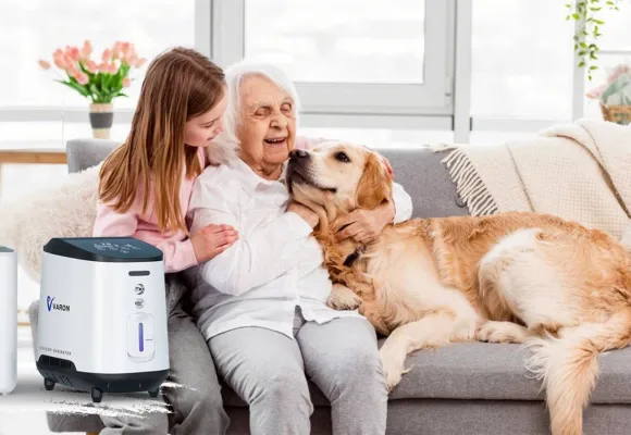 Bild: VARON setzt zum Earth Day in Deutschland auf Nachhaltigkeit mit dem VP-8G tragbaren Sauerstoffgerät