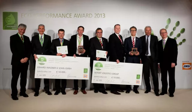 Bild: Preisverleihung Eco Performance Award 2013